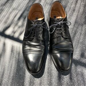 Paul Smith Men’s Derby Dress Shoes - Black Size 10.5US/9.5UK